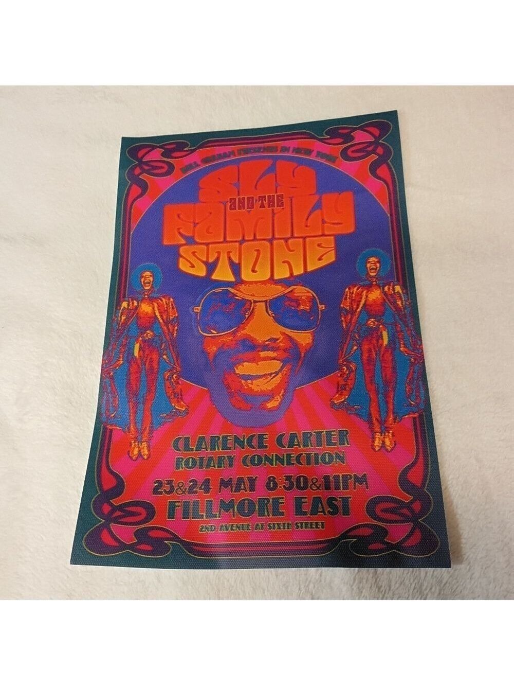 2/$10 Sly and the Family Stone Concert Poster Canvas Art Print